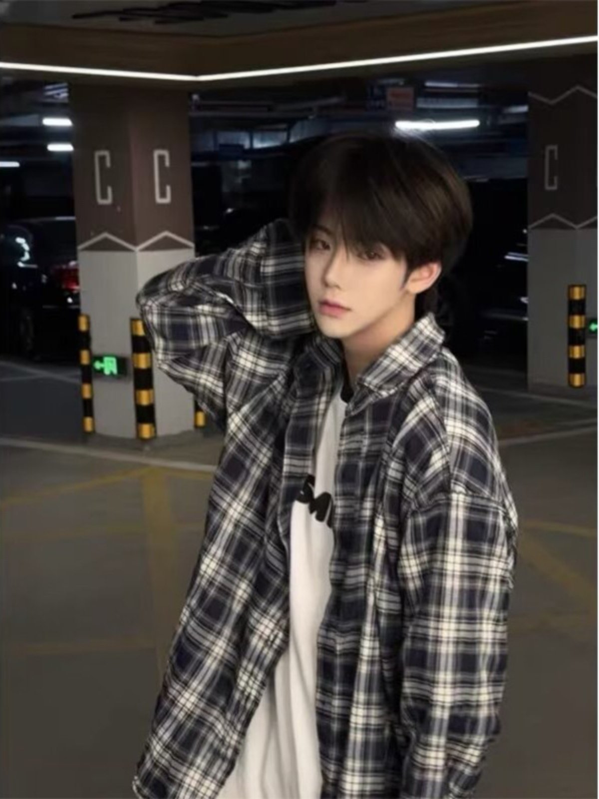 American Retro Plaid Shirt for Men, Spring and Autumn Trendy Brand Vibe, High Street Long-Sleeve Shirt, Youthful Trendy Versatile Jacket