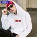 Tối cao onyc x Amapo Tide thương hiệu quần áo nam size lớn mùa thu cộng với phân bón XL hip hop áo len nam áo hoodie cộc tay Áo len