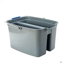 Chaobao D-041 double grid bucket portable plastic plus bucket cleaning bucket waxing bucket Hotel tools