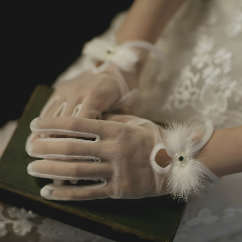 Bride Gloves Wedding dress Wedding Costume Photo Korean-style White Short Short Short Short Short Short Short Short Short Short Short Short Short Short Short Short Short Short Short Short Short Short Short Short Short Short Short Short Short Short Short Short Short Short Short Short Short Short Short Short Short Short Short Short Selection Photo Gallery Accessories