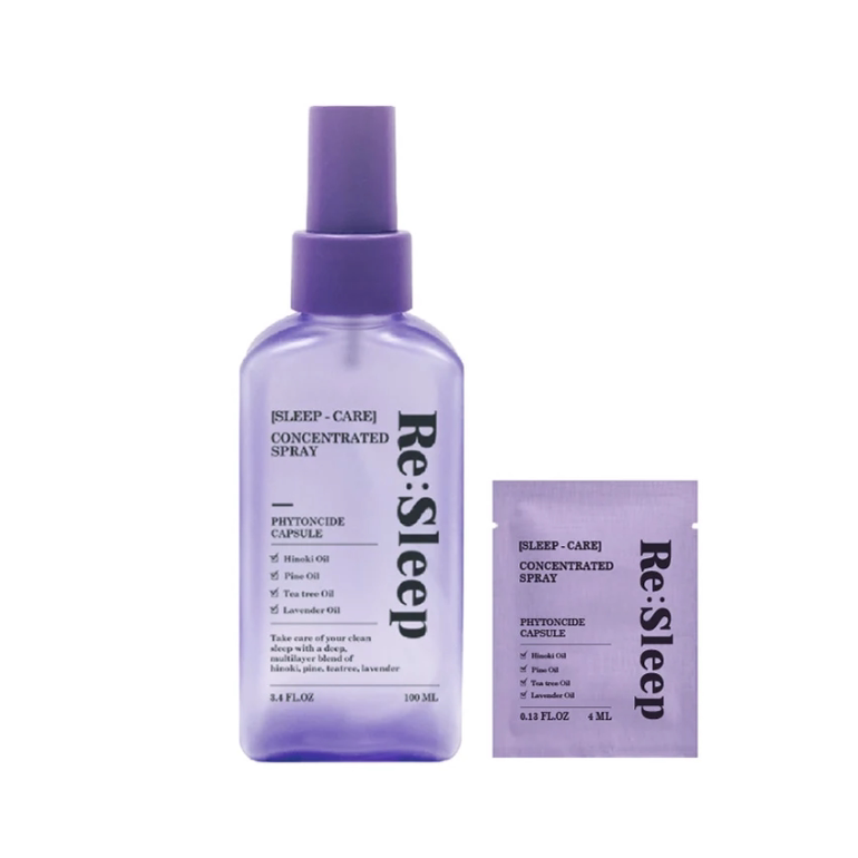 Song Ji-Ah's Same Product Korean Resleep Sleep Aid Calming Spray Essential Oil Spray Sleep Spray Pillow Spray