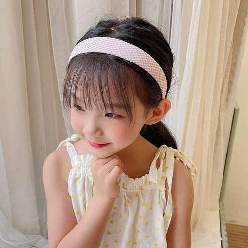 Детская ткань, ободок, детские шпильки для волос, аксессуар для волос для принцессы, Южная Корея