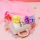 Công chúa mạng che mặt trẻ em Hàn Quốc mũ dễ thương vương miện vương miện cô gái nhỏ tóc phụ kiện headband cô gái vòng hoa kẹp tóc cho bé gái