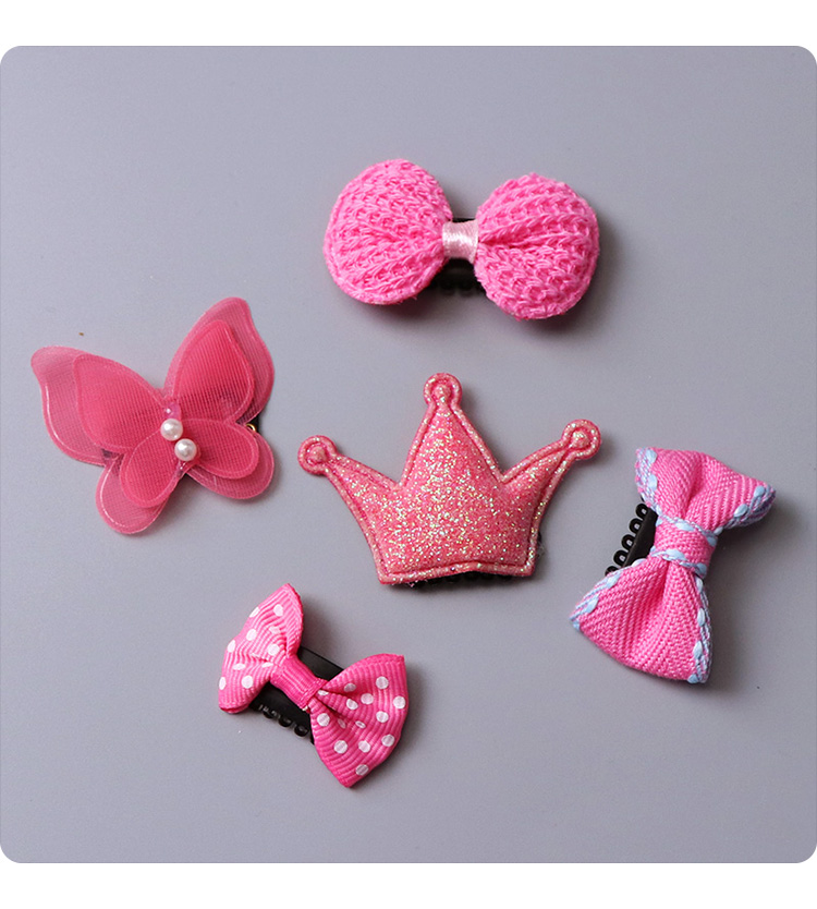 Baby phụ kiện tóc kẹp tóc trẻ em đầu trang sức an toàn clip hói clip bé kẹp tóc bé clip tóc clip - Phụ kiện tóc kẹp tóc con bướm