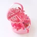 Bộ đồ trang sức 14 món cho trẻ em vòng cổ đeo tai clip vòng đầu cô gái công chúa bé trăm phụ kiện phù hợp - Nhẫn