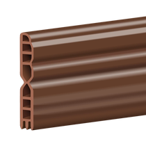 Door bottom sealing strip door seam sound insulation strip windproof sticker water-proof and cockroach-proof door foot gap barrier strip self-adhesive anti-theft strip