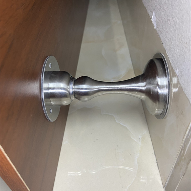 Door suction without punching suction household anti-theft door strong magnetic wall suction bathroom super suction anti-collision door bedroom mute