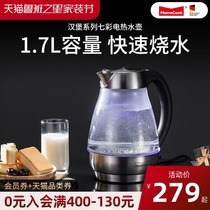 Momscook Mu kitchen kettle transparent glass electric kettle automatic power off