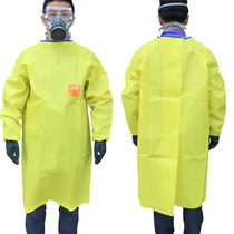 Weihujia 3000 acid and alkali resistant chemical apron laboratory biochemical and chemical chemical protective clothing acid and alkali resistant splash protection
