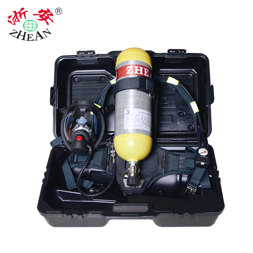 Zhean 3C certified RHZK6 8L air - firefighter absorber carbon fiber