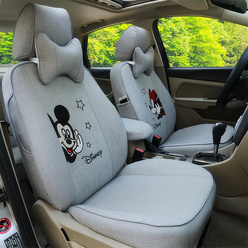 Nissan Xuanyi Jinke Tiida Qashqai Qijun Bluebird Sima all-inclusive car seat cover four seasons universal linen cushion