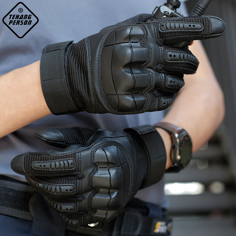 Outdoor spring and autumn tactical gloves full-finger men can touch the screen half-finger fighting riding equipment warm fishing protective gloves