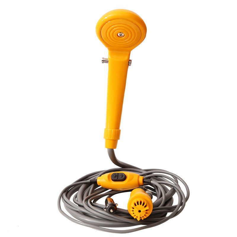 Outdoor Vehicular Electric Shower Bath Theorizer 12V Portable Self Driving Camping Caravan With Cigarette Lighter Field-Taobao