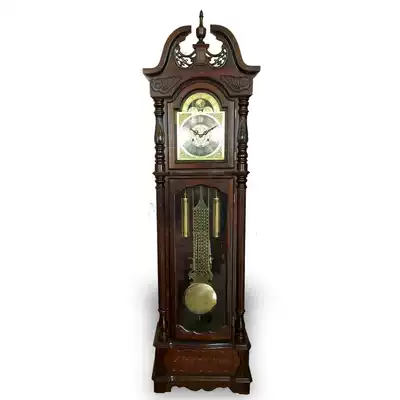 Meishi Every mechanical winding floor clock old-fashioned clockwork starts to tell the time Chinese retro 8508