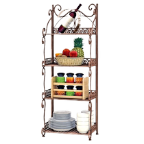 Sorno iron bathroom rack floor-standing bathroom washbasin rack bathroom kitchen storage storage shelf