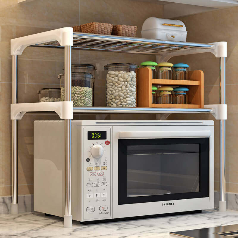 The Solno Microwave Oven Shelve Shelf Kitchen Shelve Shelf Storage Shelf Shelve Shelf