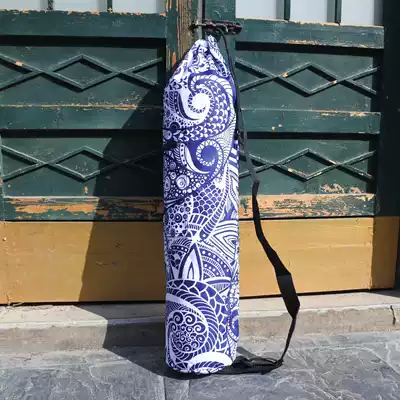 Ride the wind and waves yoga mat storage bag bagging simple fashion yoga bag men's and women's sports fitness long version backpack