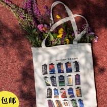 (Colorful Film Collection) Film Film Literary Nostalgia Canvas Tote Bag Camera Bag Shoulder Bag