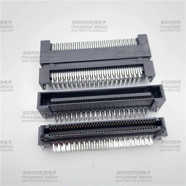 TX24/25-80R-LT-H1E JAE 80P Đầu nối SCSI nam uốn cong OPS Ổ cắm 90 độ có rãnh uốn cong Nữ