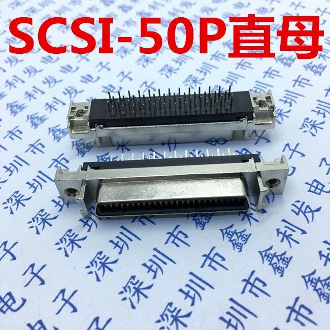 Đầu nối SCSI Ổ cắm SCSI 14/20/26/36/50P Đầu nối bảng loại HPCN có rãnh dành cho nữ