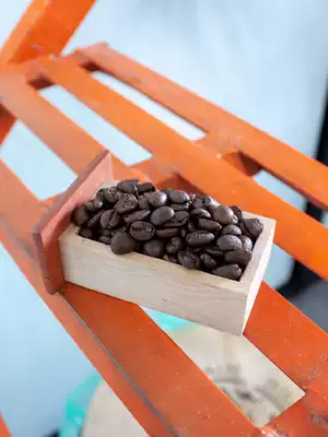 Order roasting dog-headed home Darcy's attitude Italian blending coffee beans pure Arabica coffee powder 200g