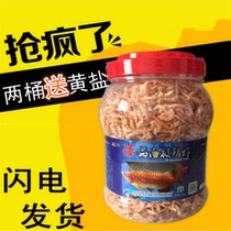 Freeze-dried Antarctic krill dried shrimp dragon fish map blood parrot arhant tropical fish food color-enhancing fish food feed