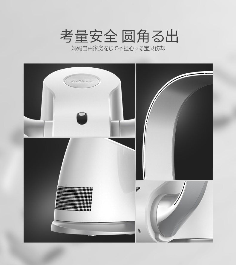 quạt mini cầm tay có đèn Sk chính hãng không lá quạt nhà giường cực kỳ yên tĩnh máy tính để bàn treo tường quạt không quạt bàn lắc đầu thời gian - Quạt điện quạt treo tường vinawind