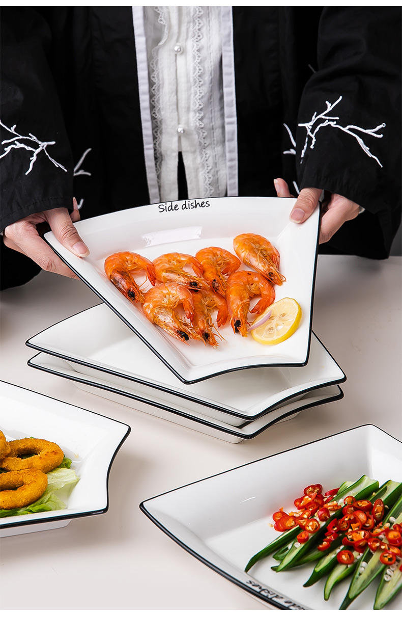 Fiji trent web celebrity 0 home suits the trill hotpot composite ceramic tableware Chinese New Year reunion fan platter
