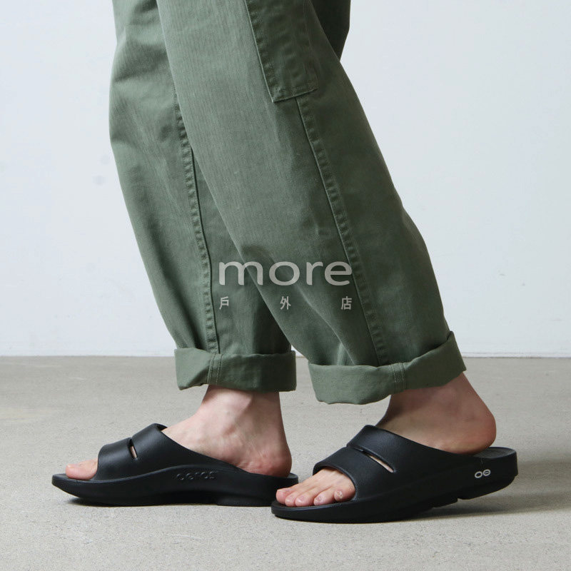 New PintooOOOOOahh Men's and women's casual sandals Sports soothing recovery slippers thick bottom damping support-Taobao