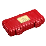 Сигарлуонг-сигарная коробка сигар увлажняющая коробка переносной 3-пакетный увлажняющий шкаф