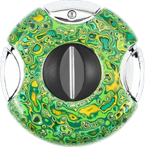 CIGARLOONG cigar scissors UFO round stainless steel sharp double-edged v-shaped scissors CLI-22GI1