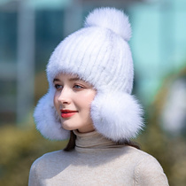 Fur Hat Woman Winter Warm Fox Fox Ball Ball Ball Hat Fashion New Saley Hat Winter