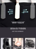 Li Ning, черная цветная спортивная летняя хлопковая повседневная футболка с коротким рукавом для спортзала, оверсайз