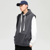 Утепленный мужской осенний жилет, японская зимняя толстовка с капюшоном, кардиган