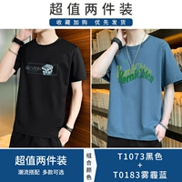 T1073 Black+T0183 Smog Blue