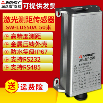 Deep Dawei SW-LDS50A Laser Ranging Sensor Module 50 m Industrial Grade High Precision Rangefinder Module