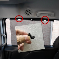 10-21에 적합한 Toyota Senna Midrow Sun Blind Hooks Midoor Curtain Hooks Sienna 액세서리
