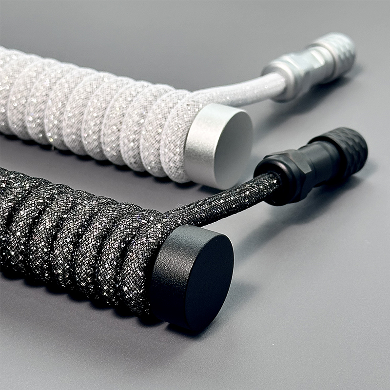 Unknown Error Customized Mechanical Keyboard Cable Blingbling Diamond Aviation Plug Cable Fixer Series Z06 Unknown Error Customized Mechanical Keyboard Cable Blingbling Diamond Aviation Plug Cable Fixer Series Z06