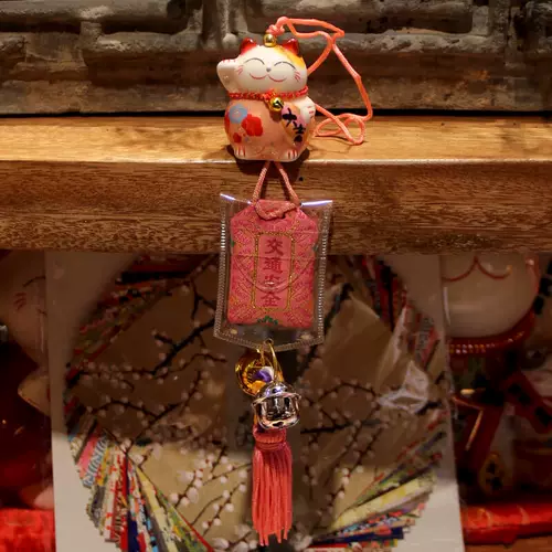 福缘猫 Керамическая подвеска, защитный амулет, декор, на удачу