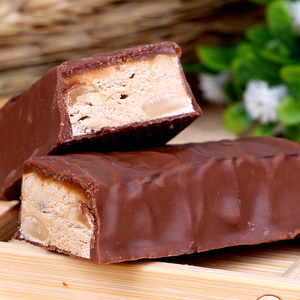 Korean food imports snacks Haitai free time chocolate bar 36g * 12 Huasheng sandwich energy cheese