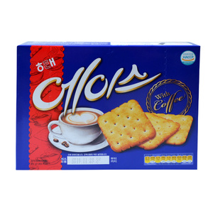 Korean food imports snacks Haitai ace biscuit 364g soda salty meal combed biscuit
