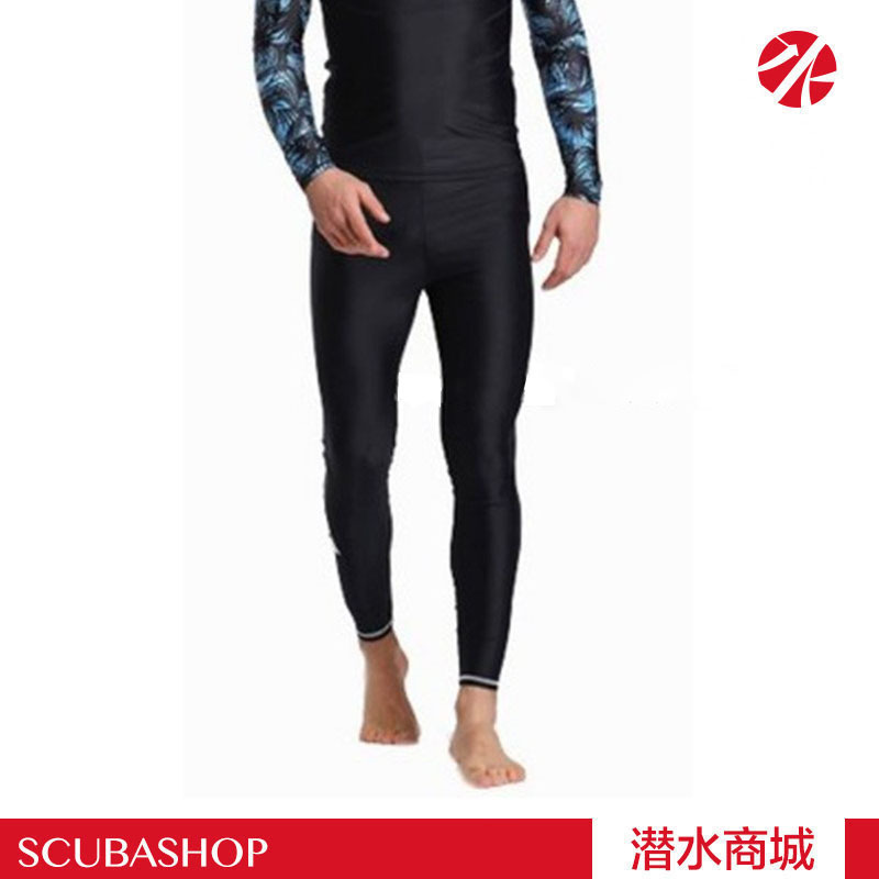 精品 潜水 浮潜 防 晒服 长裤 水母衣 冲浪帆板游泳水上运动 Изображение 1