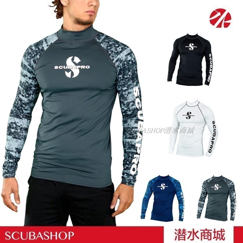 Spot SCUBAPRO T Flex Jellyfish Suit Deep Dive Snorkeling Swimming Quick-drying Long Sleeve UV protection
