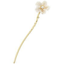 2024 New New Chinese Style Hairpin Horse Face Skirt Hairpin Womens High-end Updo Hairstyle Ancient Style Hairpin Cheongsam Hairpin Headgear