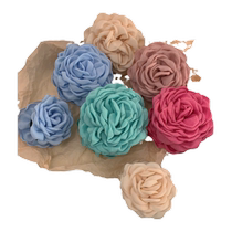 High version of Caros same dried rose flower clip for hairpins on the back of the head ins blogger shark clip hair accessories for women