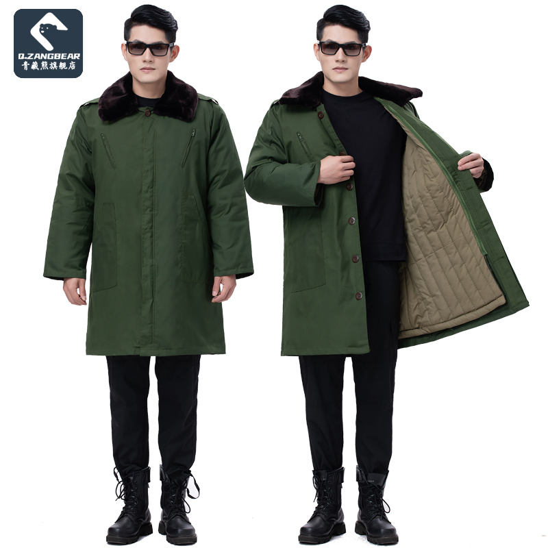 Old Army Grand Cotton Padded Jacket for men and women Winter thickened in winter thickened Northeast China Cold Cuts Anti-cold cotton coat-Taobao