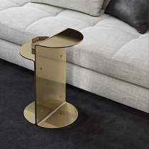 DEGAS DEGAS Italian minimalist light luxury sofa with a few corners and a few modern simple living room Villa small apartment