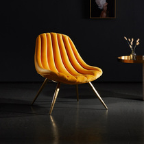 degas Degas Nordic designer simple backrest single sofa chair Modern creative lazy leisure sofa