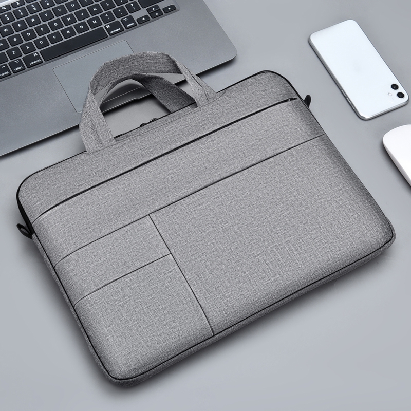 Laptop handbag suitable for Huawei matebook13 Lenovo ASUS 14 inch female shoulder diagonal Dell G5 computer bag 15 6 inch liner bag briefcase HP protective sleeve male