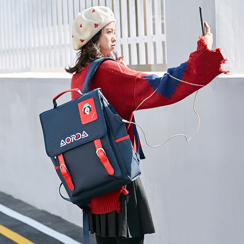 Xiaomi Huashuo Lenovo Computer Hand Double Shoulder Bag 15 6 inch 14 inch male and female notebook charging school bag travel